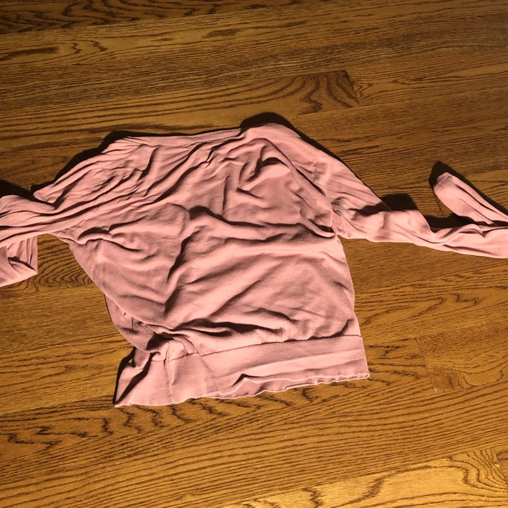 Pink button down sweater - Picture 4 of 5